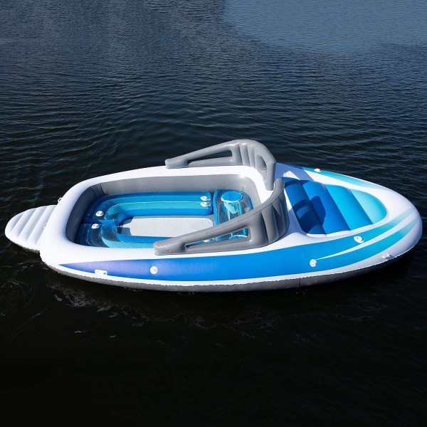 water sport towable person raffs an inflatable boat